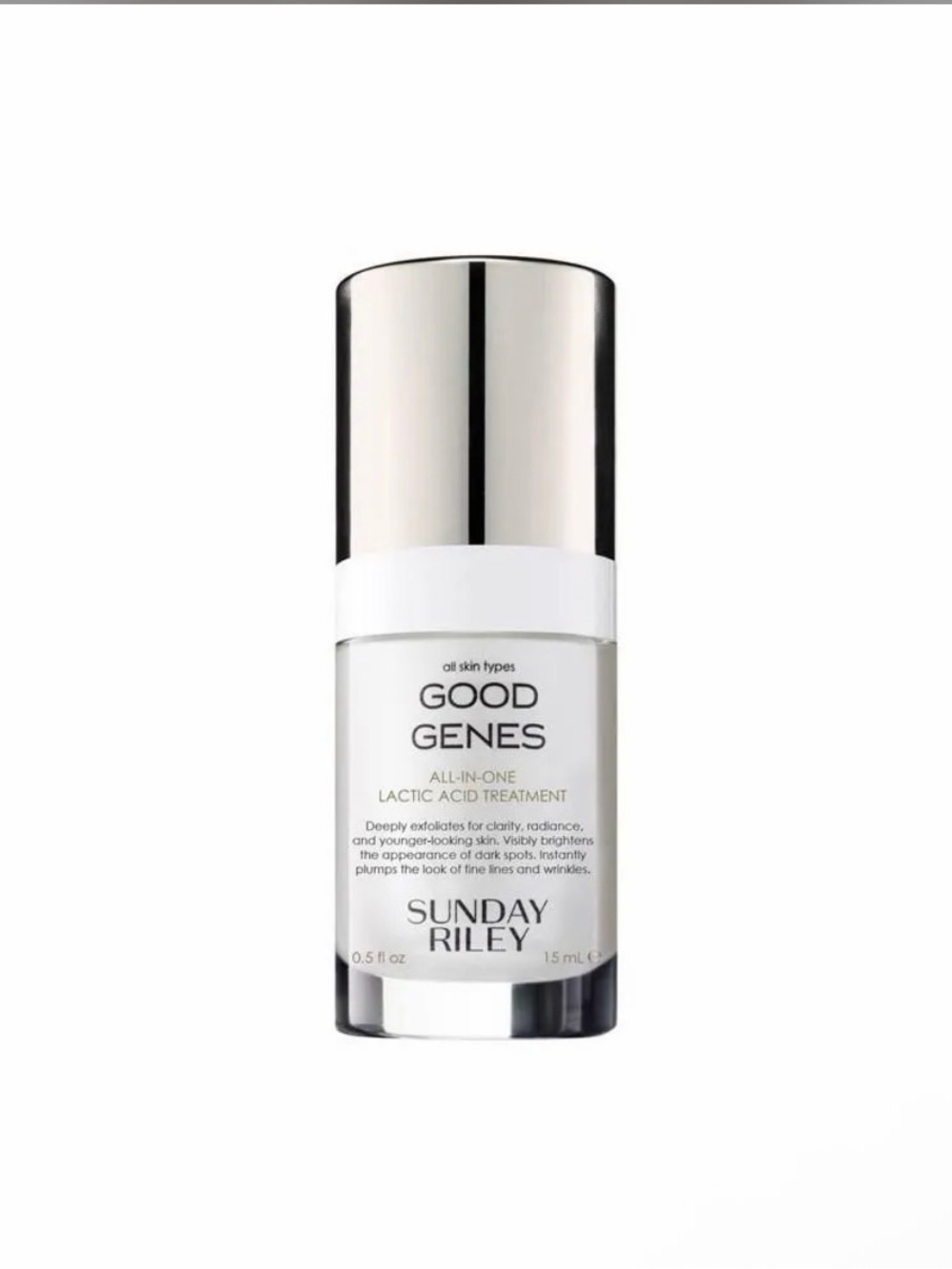 Sunday Riley Good Genes Serum - White & Silver Packaging